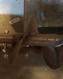 Volution 205mm. 2.00m for tube auger M205 M&M